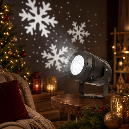 Proyector de Copos de Nieve